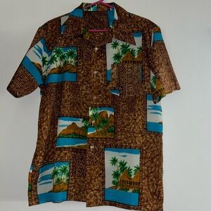 Vintage 1970s Hawaiian Shirt